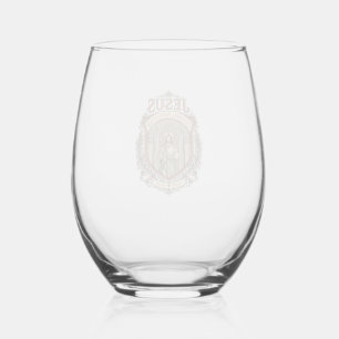 Jesus Cathedral Architecture Jesus Cathedral Archi Stemless Wine Glass