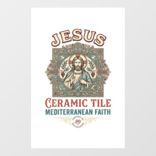 Jesus Ceramic Tile Mediterranean Faith Jesus Ceram