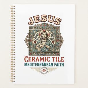 Jesus Ceramic Tile Mediterranean Faith Jesus Ceram Planner