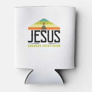 Jesus Changes Everything Vintage Christian Church Can Cooler