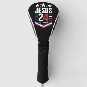 Jesus Christ 2024 President USA Election Political Golf Head Cover