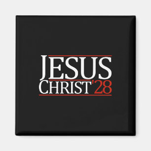 Jesus Christ 2028 Vote Jesus Premium  Magnet