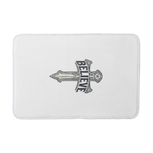 Jesus Christ Anchor of My Soul Christian Shirt Bath Mat