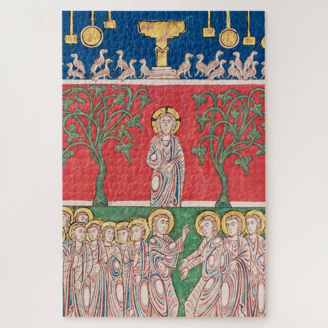 Jesus Christ and 12 Apostles Jigsaw Puzzle (Vertical)