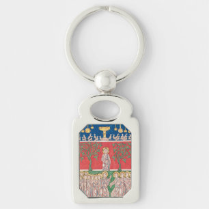 Jesus Christ and 12 Apostles Key Ring