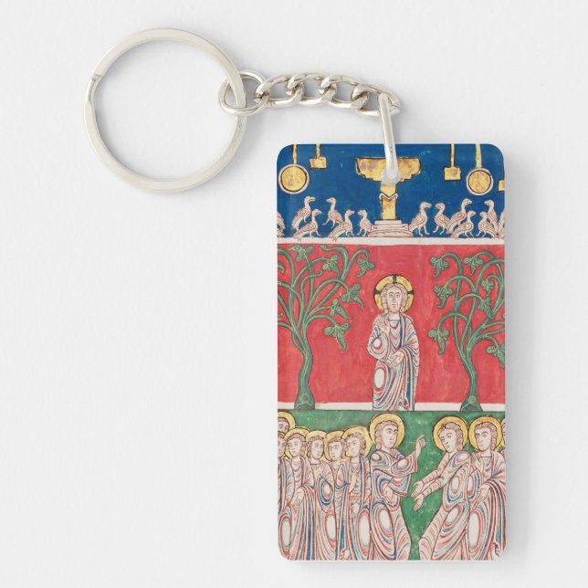Jesus Christ and 12 Apostles Key Ring (Front)