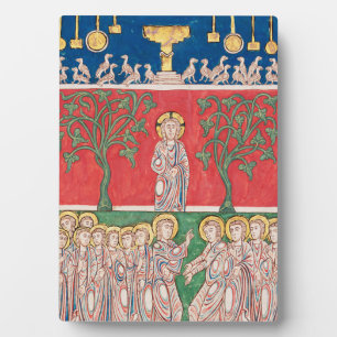 Jesus Christ and 12 Apostles Plaque