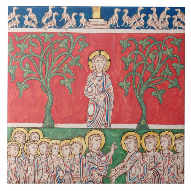 Jesus Christ and 12 Apostles Tile (Front)