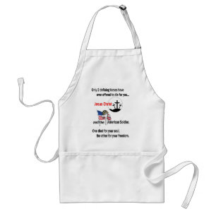 Jesus Christ and the American Soldier Standard Apron
