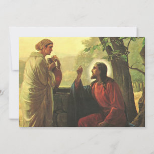 Jesus Christ and the Good Samaritan at the Well