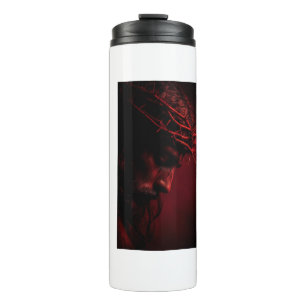 Jesus Christ Art T-Shirt   Inspirational Christian Thermal Tumbler
