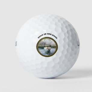 Jesus Christ Baptism image two Golf Balls