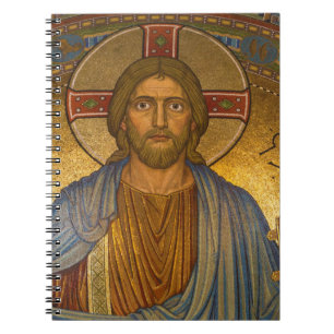 Jesus Christ - Beautiful Christian Artwork Spiral Notebook