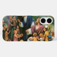 Jesus Christ Blessing Children, Vintage Religion
