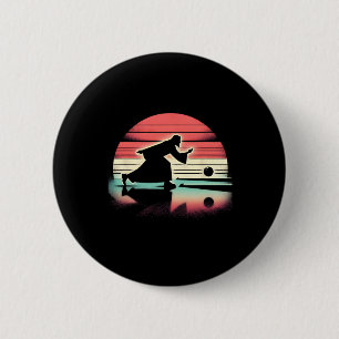 Jesus Christ Bowler - Funny Christian Religious Bo 6 Cm Round Badge