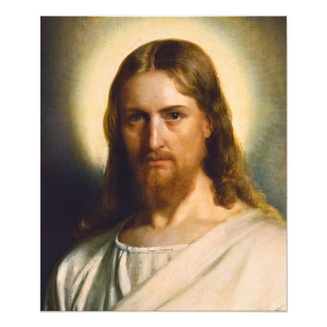 Jesus Christ by Carl Heinrich Bloch Photo Print (Front)