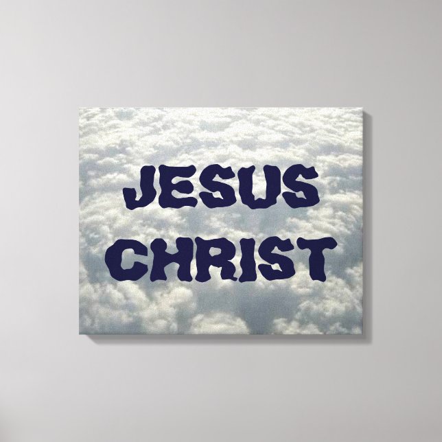 JESUS CHRIST CANVAS PRINT (Front)