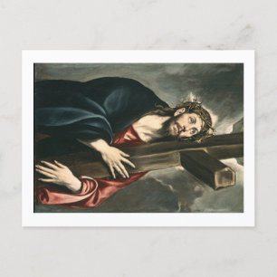 Jesus Christ Carrying the Cross Holiday Postcard
