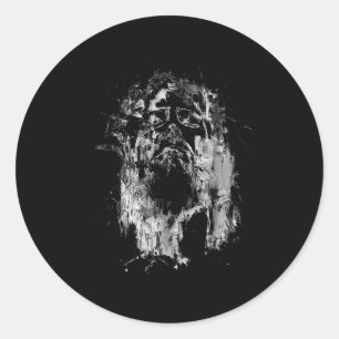 Jesus Christ Christian Faith  Classic Round Sticker