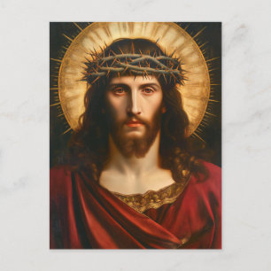 Jesus Christ   Christian Religious Art Holiday Postcard