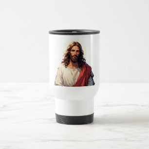 Jesus Christ Christian Travel Mug
