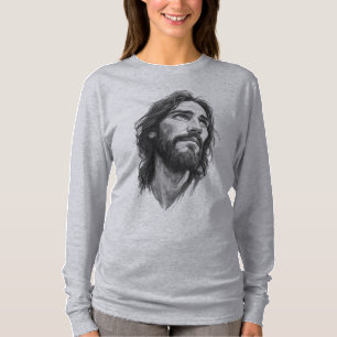 Jesus Christ Christian Women's Long Sleeve Tee