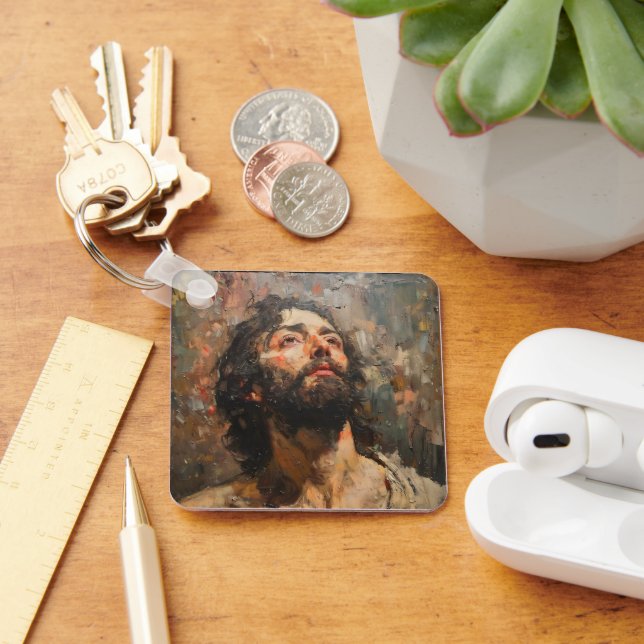 Jesus Christ Christianity Key Ring (Desk)