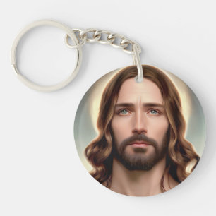 Jesus Christ Church Key Ring