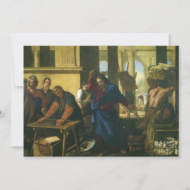Jesus Christ Cleansing of the Temple (Front)