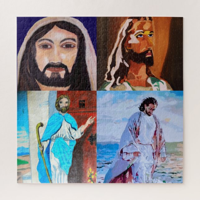 JESUS CHRIST collage Jigsaw Puzzle (Vertical)
