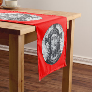 Jesus Christ & Compassion Art vintage Table runner