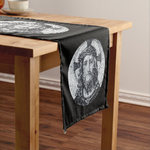Jesus Christ & Compassion Art vintage Table runner