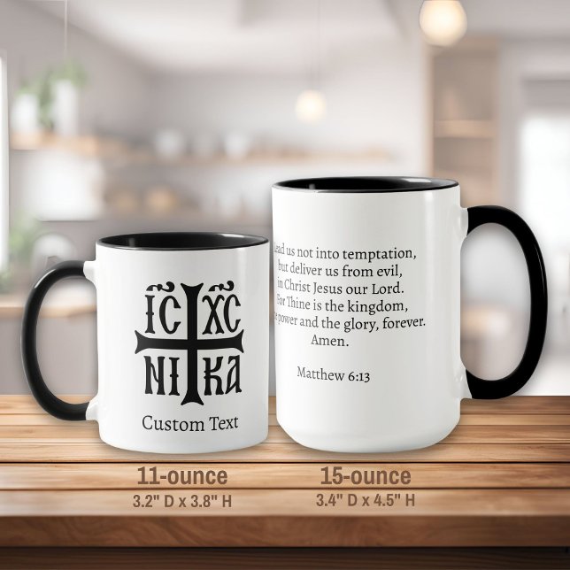 Jesus Christ Conquers Emblem Mug (Creator Uploaded)