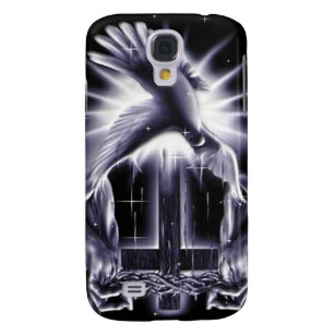 Jesus Christ Crown of Thorns and Dove Galaxy S4 Case