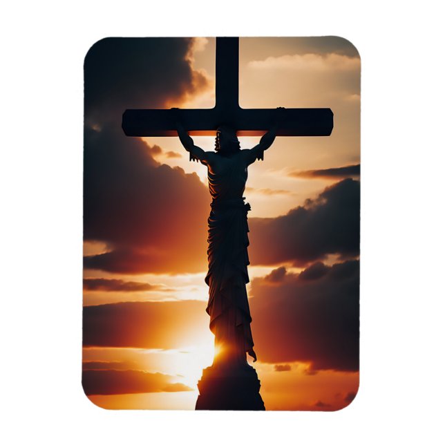 Jesus Christ Crucifixion Magnet (Vertical)