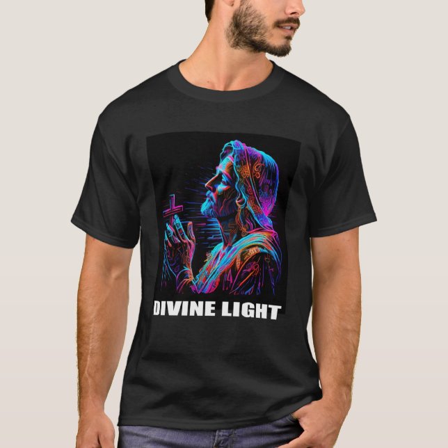 Jesus Christ Divine Light T-Shirt (Front)