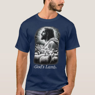 Jesus Christ GodS Lamb Christian T-Shirt