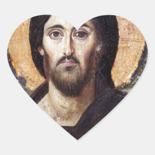 Jesus Christ Heart Sticker
