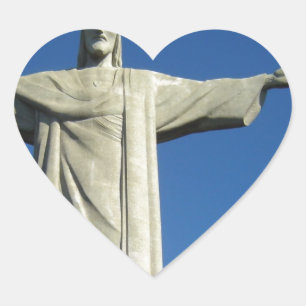 Jesus Christ Heart Sticker