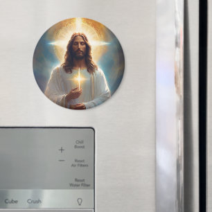 Jesus Christ Heavenly Image for your Refrigerator Magnet