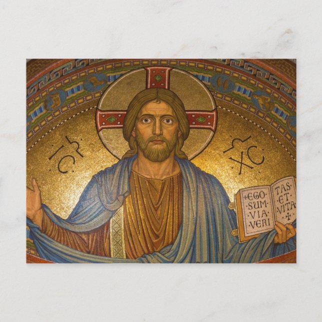 Jesus Christ IC XC Postcard (Front)
