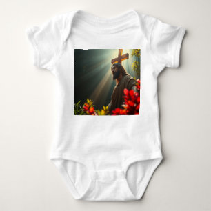 Jesus Christ in the Garden Baby Jumper Baby Bodysuit