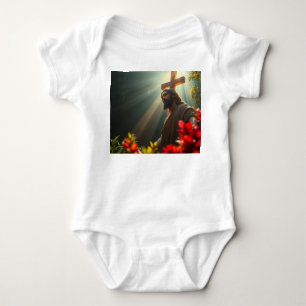 Jesus Christ in the Garden Baby Jumper Bodysuit
