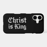 Jesus Christ Is King Gothic Blackletter Grunge Art