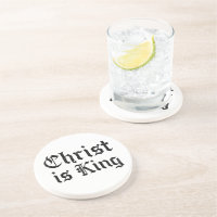 Jesus Christ is King - gothic grunge eroded style