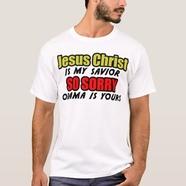 Jesus Christ Is My Saviour T-Shirt (Front)