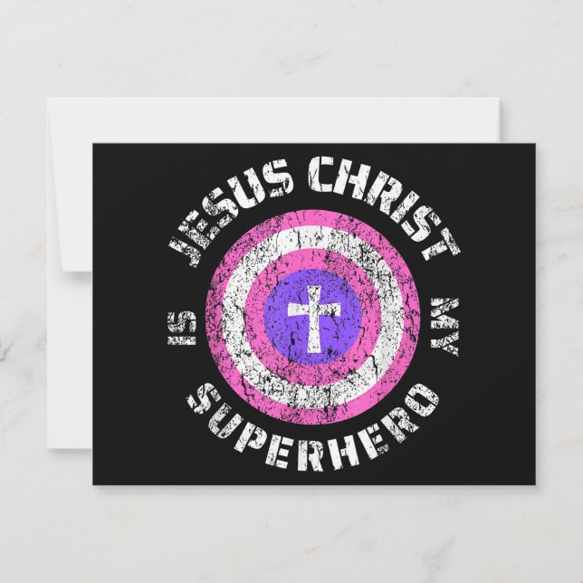 Jesus Christ Is My Superhero Jesus (Front)