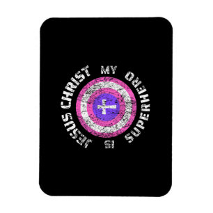 Jesus Christ Is My Superhero Jesus Magnet