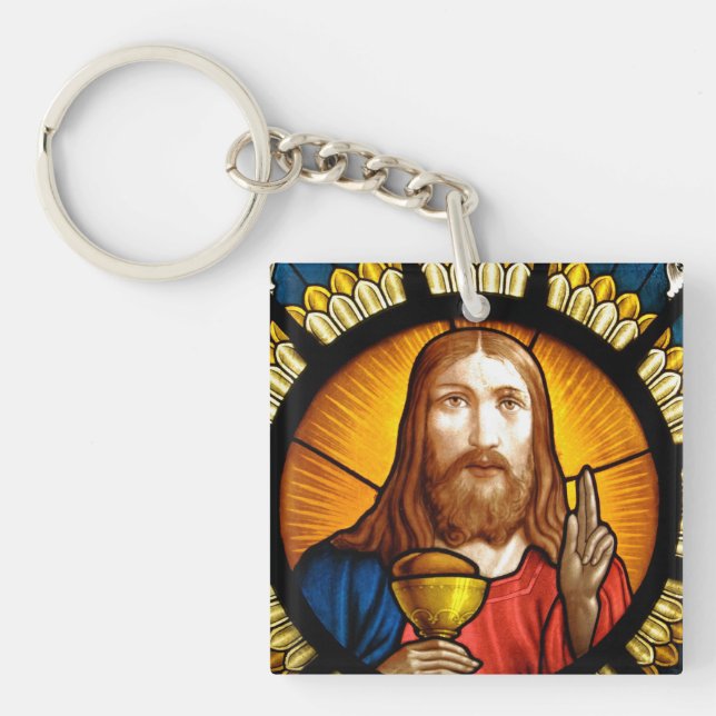 Jesus Christ  Key Ring (Front)