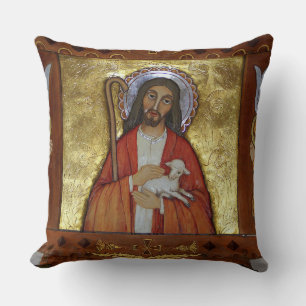 Jesus Christ Lamb of God Cushion